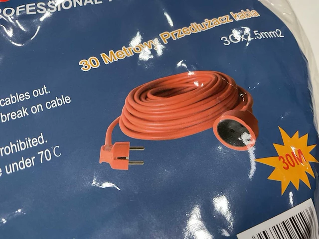Verlengkabel 30 meter 3g x 2,5mm - afbeelding 4 van  4