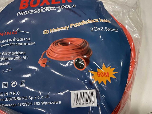 Verlengkabel 50 meter 3g x 2,5mm - afbeelding 3 van  4