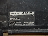 Verlengkabel op haspel lumx 40m, werflamp hilti opus maxi, werfradio hitachi ur18dsal - afbeelding 4 van  12