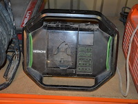 Verlengkabel op haspel lumx 40m, werflamp hilti opus maxi, werfradio hitachi ur18dsal - afbeelding 10 van  12