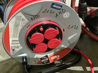 Verlengkabelhaspels en -snoer (2x) - afbeelding 2 van  5