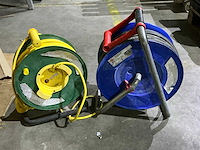 Verlengkabelhaspels en -snoer (2x) - afbeelding 1 van  2