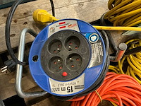 Verlengkabelhaspels en -snoer (4x) - afbeelding 5 van  5