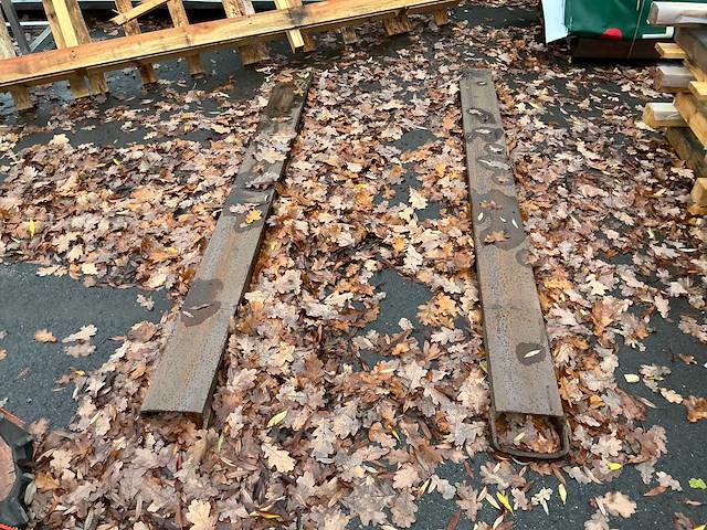 Verlenglepels heftruck - afbeelding 1 van  5