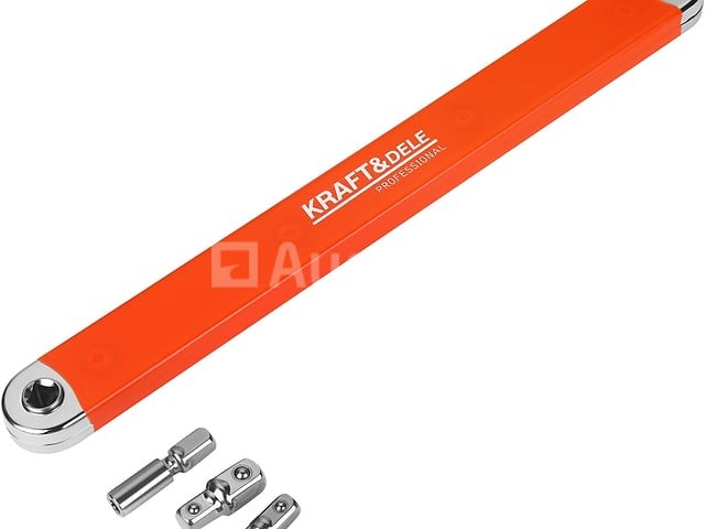Verlengsleutel voor tandwielen 390 mm + kraft&dele-adapters - afbeelding 2 van  2