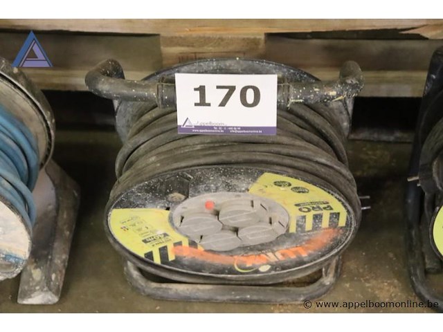 Verlengsnoer op haspel - lumo - pro neoprene, 40m, 2.5mm² - afbeelding 1 van  1