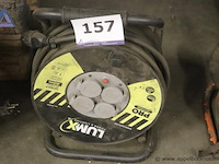 Verlengsnoer op haspel - lumx - pro neoprene, 40m, 2.5mm² - afbeelding 1 van  1