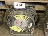 Verlengsnoer op haspel - lumx - pro neoprene, 40m, 2.5mm² - afbeelding 1 van  1