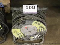 Verlengsnoer op haspel - lumx - pro neoprene, 40m, 2.5mm² - afbeelding 1 van  1