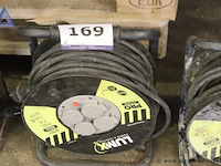 Verlengsnoer op haspel - lumx - pro neoprene, 40m, 2.5mm² - afbeelding 1 van  1