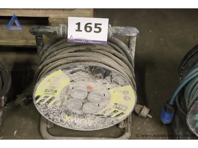 Verlengsnoer op haspel - pro neoprene, 40m, 2.5mm² - afbeelding 1 van  1