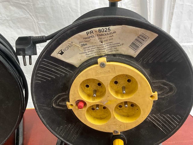 Verlengsnoerhaspel (2x) - afbeelding 2 van  3