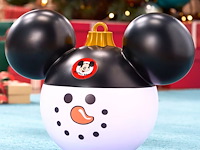 Verlichte sneeuwpop h30,5cm - afbeelding 2 van  4