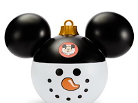 Verlichte sneeuwpop h30,5cm - afbeelding 3 van  4