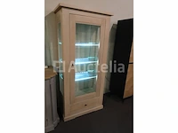 Verlichte vitrinekast