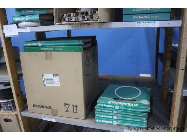 Verlichting en elektrische componenten sylvania, diverse fluorescentielampen, led-panelen, ballasten en kabels - afbeelding 5 van  5