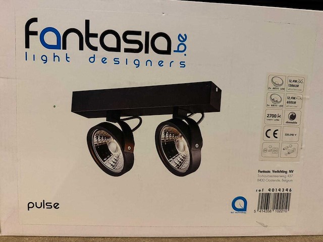 Verlichting fantasia light designers - (2 stuks) - afbeelding 1 van  1