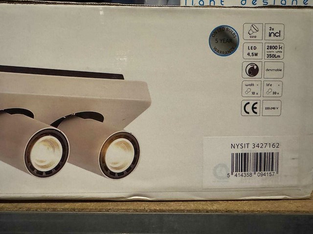 Verlichting fantasia light designers - (4 stuks) - afbeelding 3 van  4