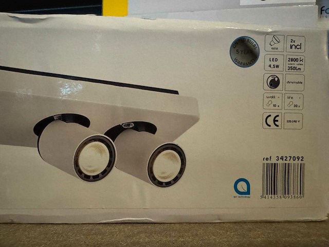 Verlichting fantasia light designers - (5 stuks) - afbeelding 2 van  2