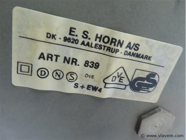 Verlichting lamp metaal - afbeelding 3 van  3