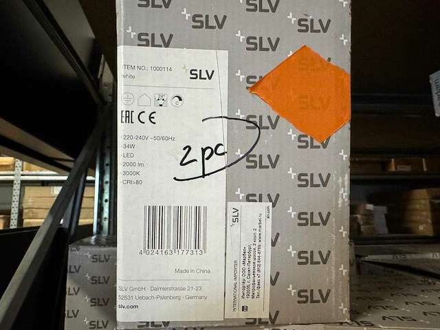 Verlichting slv - (2 stuks) - afbeelding 2 van  2