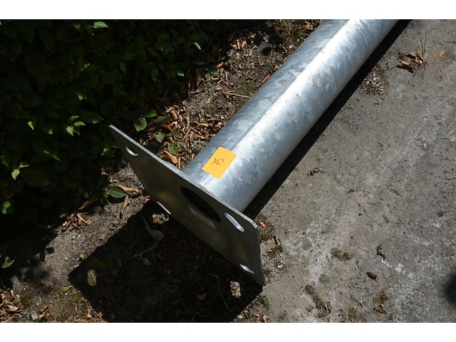 Verlichtingspaal gegalvaniseerd - afbeelding 1 van  2