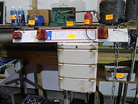 Verlichtingsplaat aanhangwagen - afbeelding 1 van  3