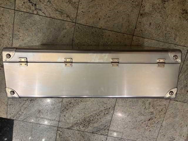 Verlin - verlin vintage aluminium koffers nieuw -1960!! (2x) - afbeelding 3 van  6