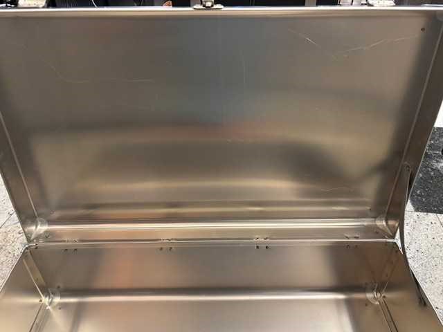 Verlin - verlin vintage aluminium koffers nieuw -1960!! (2x) - afbeelding 4 van  6