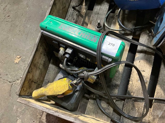 Verlinde eurochain elektrische kettingtakel - afbeelding 1 van  5