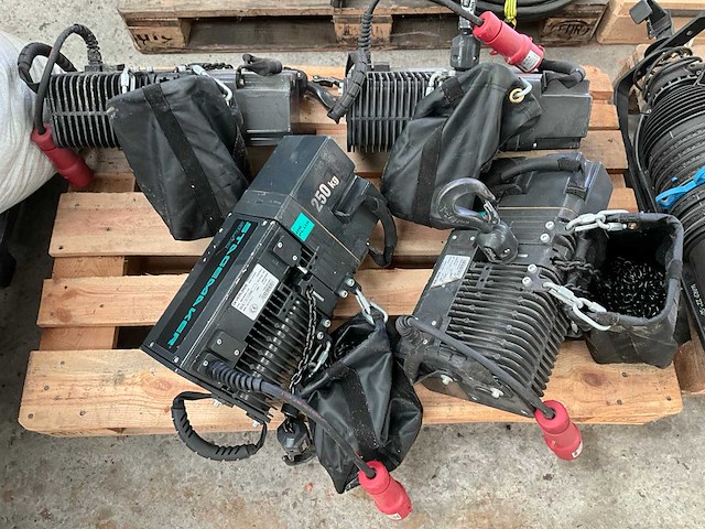 Verlinde sm5 254m2-a10 elektrische kettingtakel (4x) - afbeelding 1 van  11