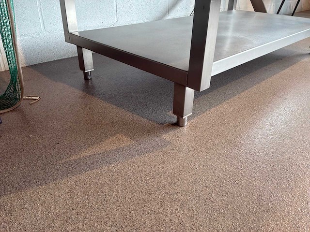 Vermandere - inox tafel met onderblad - afbeelding 4 van  4