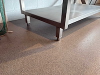 Vermandere - inox tafel met onderblad - afbeelding 4 van  4