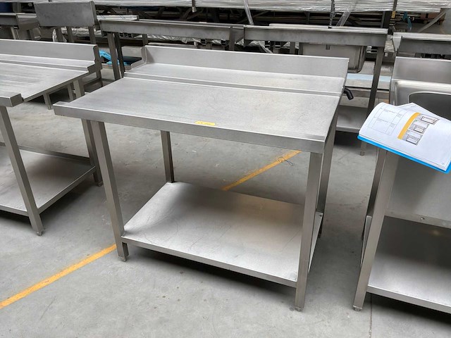 Vermandere - uitgangstafel rechts rvs - afbeelding 1 van  4