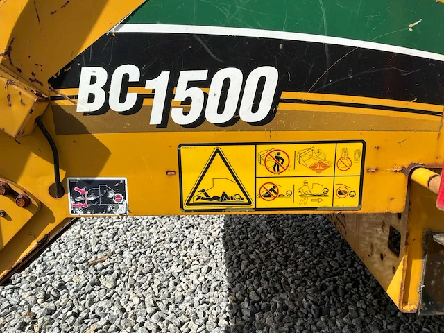 Vermeer bc1500 trailer gemonteerde versnipper/versnipperaar versnipperaar - afbeelding 5 van  25