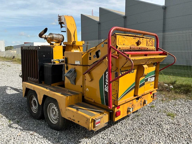 Vermeer bc1500 trailer gemonteerde versnipper/versnipperaar versnipperaar - afbeelding 9 van  25