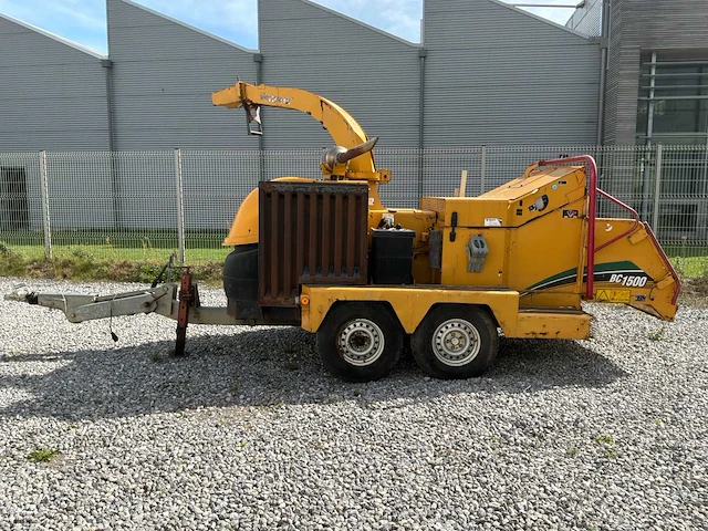 Vermeer bc1500 trailer gemonteerde versnipper/versnipperaar versnipperaar - afbeelding 12 van  25