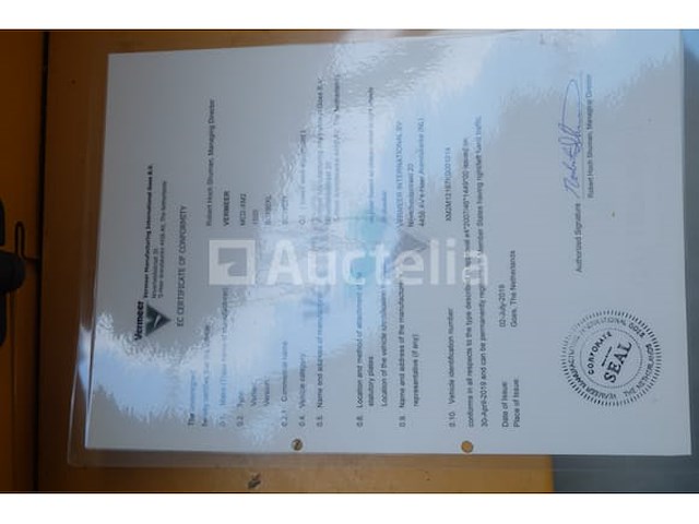 Vermeer bc190xl houtversnipperaar (ref: v3) (vin: xm2m12167kb001014(01)) - afbeelding 43 van  54