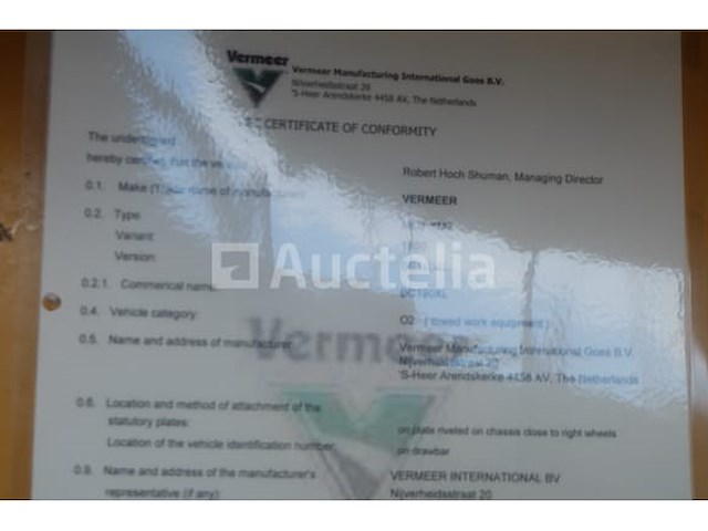 Vermeer bc190xl houtversnipperaar (ref: v3) (vin: xm2m12167kb001014(01)) - afbeelding 44 van  54