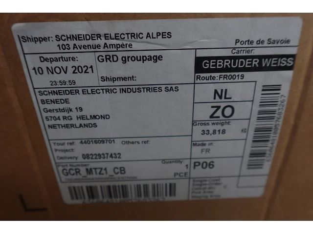 Vermogenschakelaar schneider - afbeelding 3 van  3