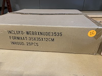 Verpakking dozen 35x35x12cm (3dozen van 25st) - afbeelding 2 van  3