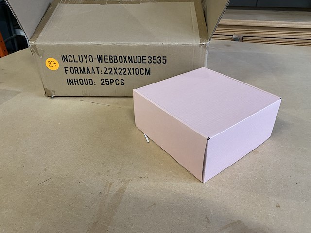 Verpakkingen - dozen 22x22x10cm (2 dozen) - afbeelding 2 van  3