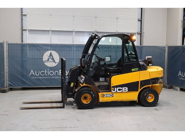 Verreiker jcb 35d diesel 3500kg 4.5m 2016 - afbeelding 1 van  1
