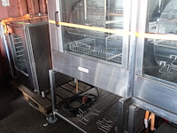 Verrijbare inox kippen/spitoven ubert - afbeelding 2 van  5