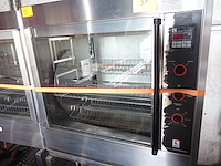 Verrijbare inox kippen/spitoven ubert - afbeelding 4 van  5