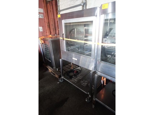 Verrijbare inox kippen/spitoven ubert - afbeelding 2 van  5