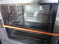 Verrijbare inox kippen/spitoven ubert - afbeelding 3 van  5