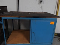 Verrijbare werkplaats/montagewagen