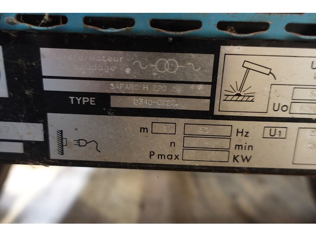 Verrijdbaar elektrode lasapparaat saf - afbeelding 4 van  8