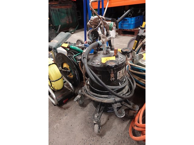 Verrijdbaar inox drukvat - afbeelding 2 van  5